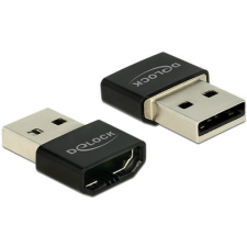 DELOCK HDMI anya - USB 2.0 apa Adapter - Fekete kábel és adapter