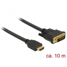 DELOCK HDMI - DVI 24+1 kétirányú kábel 10 m kábel és adapter