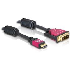 DELOCK - HDMI - DVI átalakító kábel 1.8m M/M - 84342 kábel és adapter