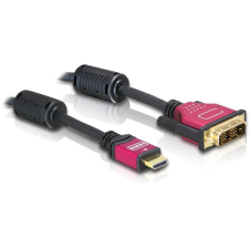 DELOCK HDMI DVI átalakító kábel, 3.0m, apa/apa kábel és adapter