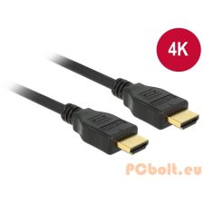 DELOCK HDMI + Ethernet male/male összekötő kábel 4K 1m (84713) kábel és adapter