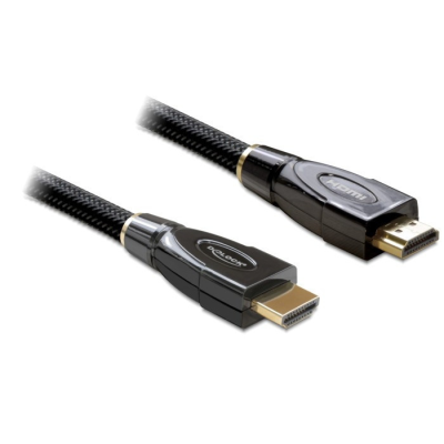 Delock Hdmi + Ethernet Male Male összekötő Kábel Premium 2m - Kábel és 