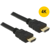 DELOCK HDMI male/male összekötőkábel 4K 1,5m Black