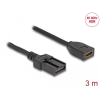  Delock HDMI önműködő kábel HDMI-A anya - HDMI-E apa kapcsolattal 3 m, 4K 60 Hz-s