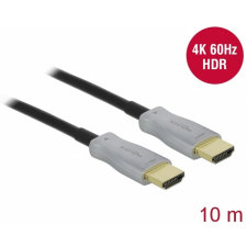 DELOCK HDMI Összekötő Fekete 10m 85010 kábel és adapter