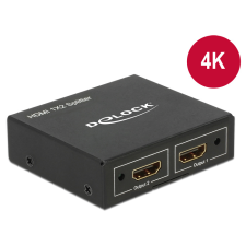DELOCK hdmi splitter 1x hdmi in 2x hdmi out 4k 87701 kábel és adapter
