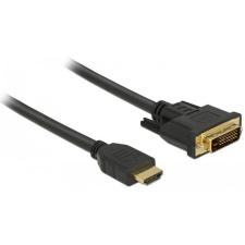 DELOCK HDMI to DVI 24+1 cable bidirectional 0.5 m (85651) kábel és adapter