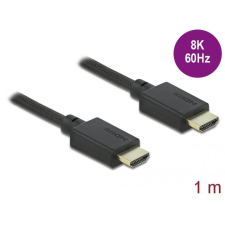 DELOCK High Speed HDMI 48Gbps 8K 60Hz 1m cable Black kábel és adapter