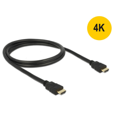 DELOCK High Speed HDMI-kábel típusú Ethernet &amp;#8211; HDMI A dugós &gt; HDMI A dugós 4K 1m kábel és adapter