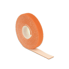 DELOCK Hurkolható rögzítok, 3 m x 13 mm (H x Sz) tekercs, narancssárga villanyszerelés