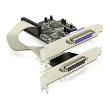DELOCK I/O DELOCK PCI-E &gt; 2x parallel vezérlőkártya