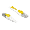 DELOCK Kábel 5 m-es RJ45 Secure csatlakozós Cat.6A