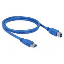 DELOCK kábel - 82580 (usb3.0, a-b kábel, apa/apa, kék, 1m) kábel és adapter