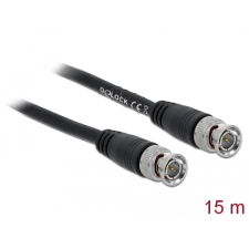 DELOCK Kábel BNC csatlakozódugóval - BNC csatlakozódugóval 15 m kábel és adapter