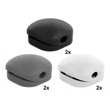 DELOCK Kabel Clip Set, Halterung kábel és adapter