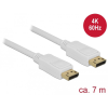 DELOCK Kábel Displayport 1.2 dugó > Displayport dugó 4K 60 Hz 7 m