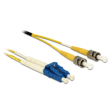 DELOCK Kábel, optikai szálas LC Duplex > ST Duplex egyszeres OS2, 10 m kábel és adapter