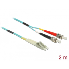 DELOCK Kábel, optikai szálas LC &gt; ST többszörös OM3, 2 m egyéb hálózati eszköz
