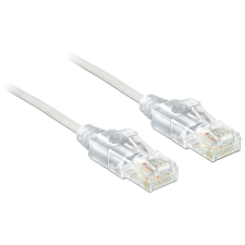 DELOCK kábel RJ45 Cat.6 UTP vékony 0.5 m kábel és adapter