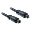  Delock kábel Toslink Standard apa > Toslink Standard apa, 2 m, fekete