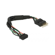 DELOCK Kabel USB2.0 Pfostenbu 2.0mm > Pfostenst 2.54mm 12cm (41977) kábel és adapter