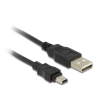  Delock kábel USB 2.0-A apa > mini B 5-pin apa 3 m