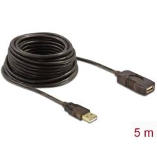 DELOCK kábel USB 2.0 hosszabbító aktív 5m kábel és adapter
