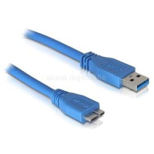 DELOCK kábel USB 3.0 A male to USB 3.0 micro-B male, 1m (DL82531) kábel és adapter