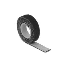 DELOCK Kabelbinder Klettverschluss 1000x13mm 1x Rol schwarz (18709) asztali számítógép kellék