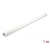 DELOCK Kábelcsatorna fedéllel 22 x 15 mm - hossza 1 m fehér