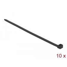 DELOCK Kábelkötegelő 1020 x 9 mm (H x Sz), 10 darab fekete villanyszerelés