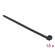 DELOCK Kábelkötegelő 760 x 8,8 mm (H x Sz), 10 darab fekete villanyszerelés