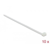 DELOCK Kábelkötegelő 920 x 9 mm (H x Sz), 10 darab fehér
