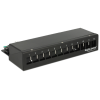DELOCK Keystone asztali patch panel 12 portos fekete