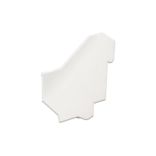 DELOCK Keystone DIN-sín panel borítás fehér (86272) villanyszerelés