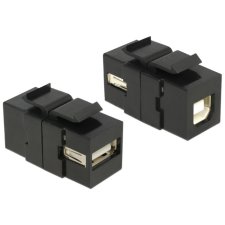 DELOCK Keystone modul 2db USB &quot;A&quot; aljzattal egyéb hálózati eszköz