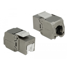 DELOCK Keystone modul, RJ45-aljzat > LSA Cat.6A STP, porvédo egyéb hálózati eszköz