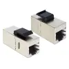 DELOCK Keystone Module RJ45 jack > RJ45 jack Cat.6 compact