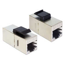 DELOCK Keystone Module RJ45 jack > RJ45 jack Cat.6 compact kábel és adapter