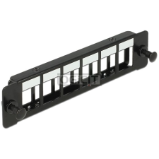 DELOCK Keystone Mounting Panel 6 Port (86274) kábel és adapter
