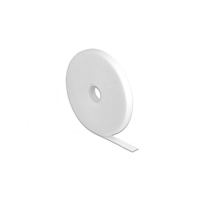 DELOCK Klettband auf Rolle L 10 m x B 13 mm weiß (18378) asztali számítógép kellék