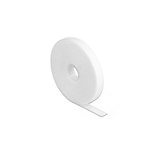 DELOCK Klettband auf Rolle L 5 m x B 13 mm weiß (18377) asztali számítógép kellék