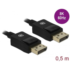 DELOCK Koaxiális DisplayPort kábel 8K 60 Hz 0,5 m (85299) (85299) kábel és adapter