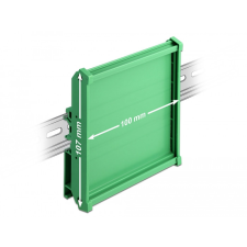DELOCK Laprögzítő (107 mm) 10 cm hosszú DIN Rail-ekhez egyéb hálózati eszköz