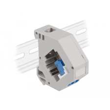 DELOCK Lila DIN sín adapter Keystone LC Duplex kék egyéb hálózati eszköz