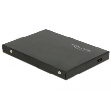 DELOCK M.2 külső SSD ház fekete (42609) (Delock 42609) asztali számítógép kellék