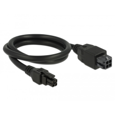 DELOCK Micro Fit 3.0 4 tűs bővítőkábel csatlakozódugóval &gt; csatlakozóhüvellyel 50 cm kábel és adapter