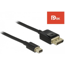DELOCK Mini DisplayPort a DisplayPort-kábel 8K 60 kábel és adapter