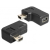 DELOCK mini USB - mini USB 90 adapter vízálló motoros tartóhoz 65448