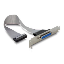  Delock Parallel pinheader -&gt; Parallel IEEE-1284 F/F hátlapi kivezetés DB-25 kábel és adapter